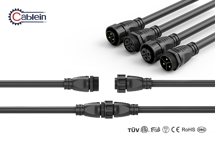 M25 Overmolded Waterproof Connector